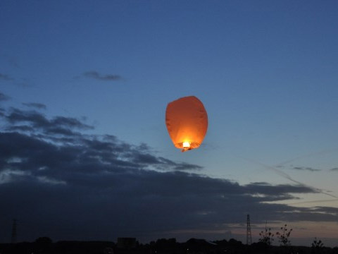 Wensballon / Thaise lampion