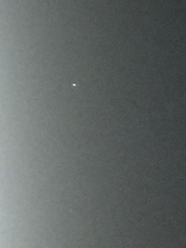 Een grote flitsende ster? foto