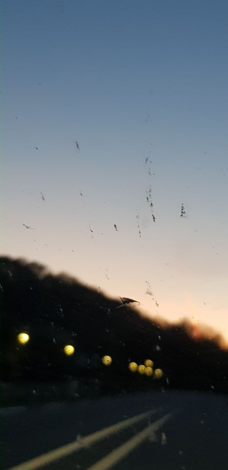 Het leek een raket in volle vlucht met een rooksliert erachter. foto