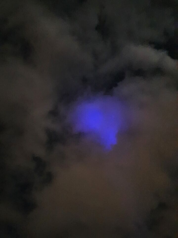 100% geen schijnwerper object bewoog ca 5km foto