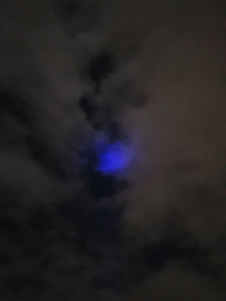 100% geen schijnwerper object bewoog ca 5km foto