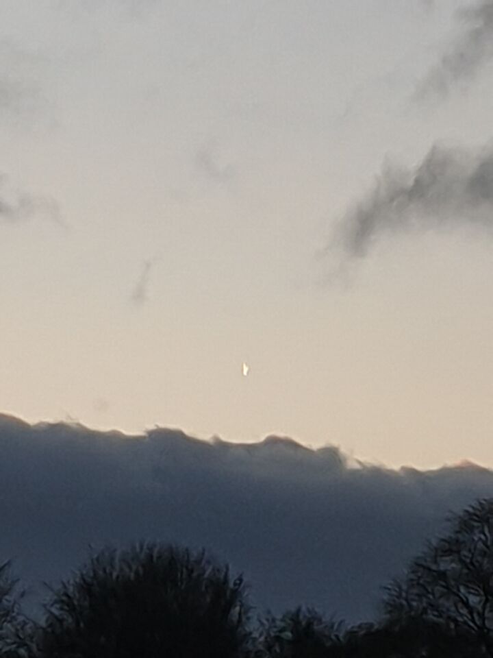 Lang V vormig object foto