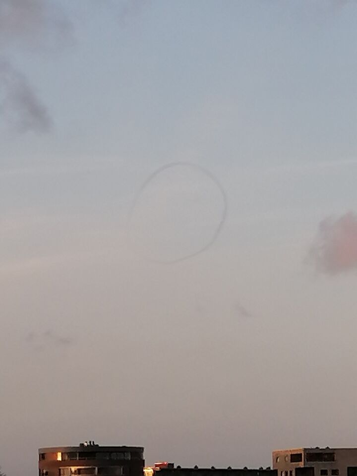 Vreemde wolk foto