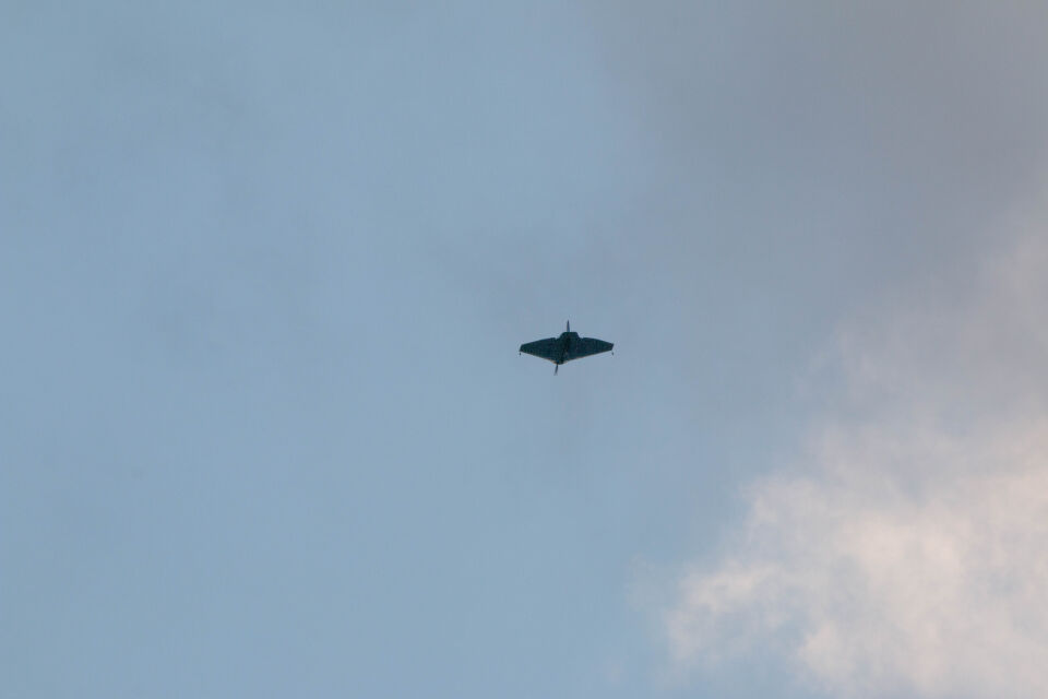 Deze UFO lijkt bij nader onderzoek op de "Verhees Delta". foto