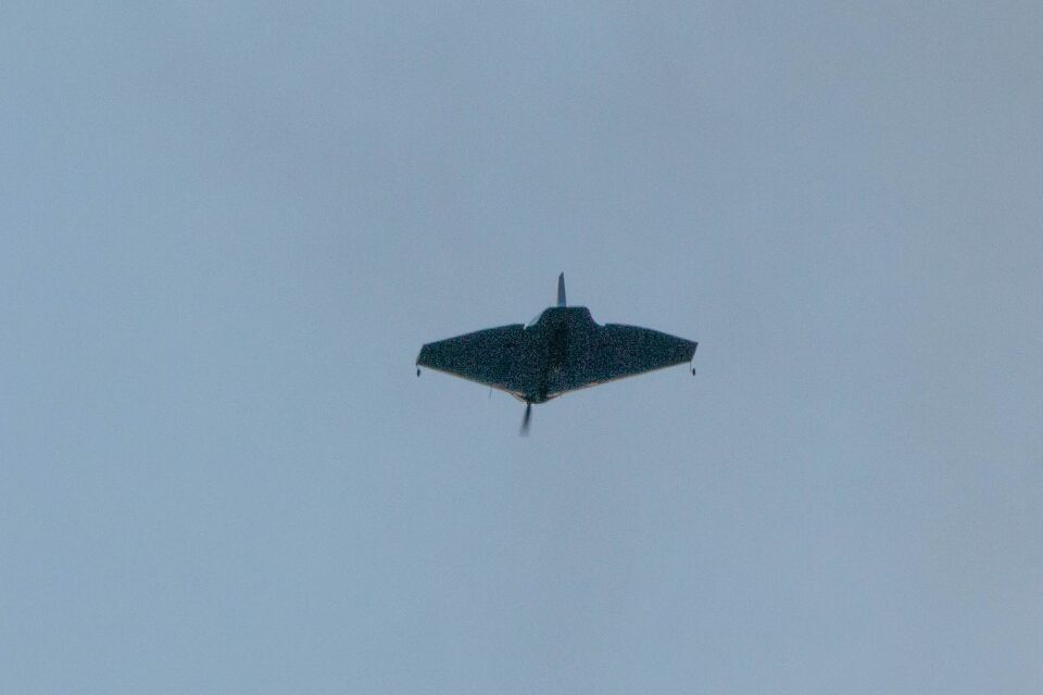Deze UFO lijkt bij nader onderzoek op de "Verhees Delta". foto
