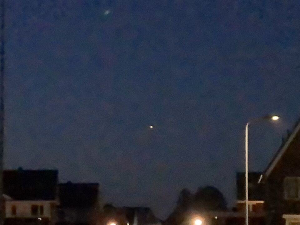 UFO boven Groenlo foto