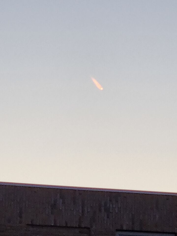 Vuurbal meteoriet foto