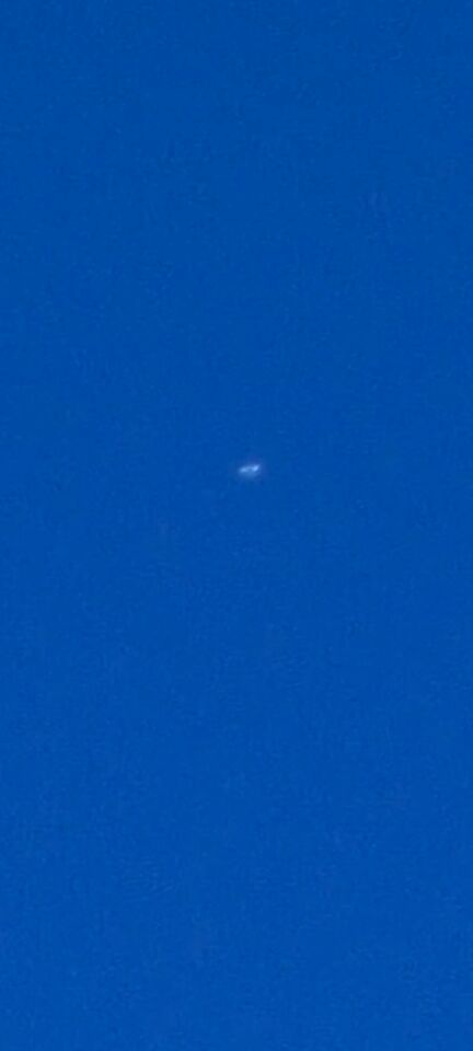 Object met twee lichten naast elkaar. foto