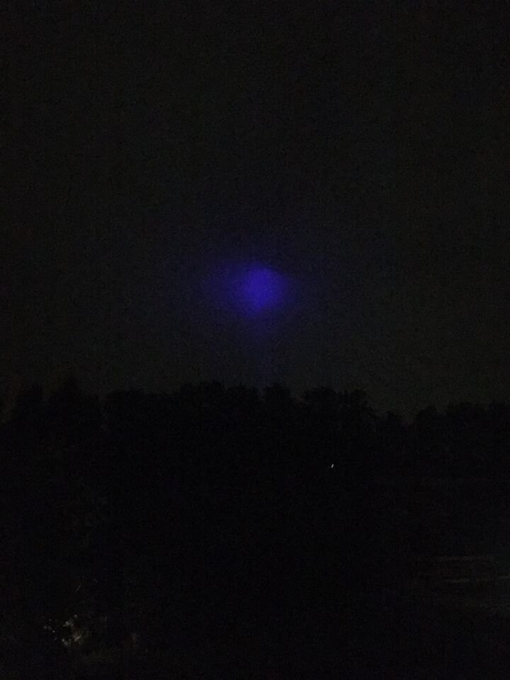 Blauw licht foto