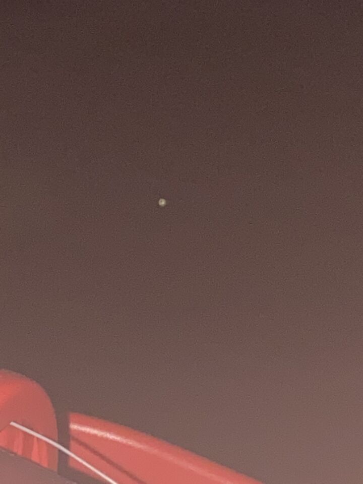 Stilstaand licht wat eerst bewoog en 5 min stil stond foto