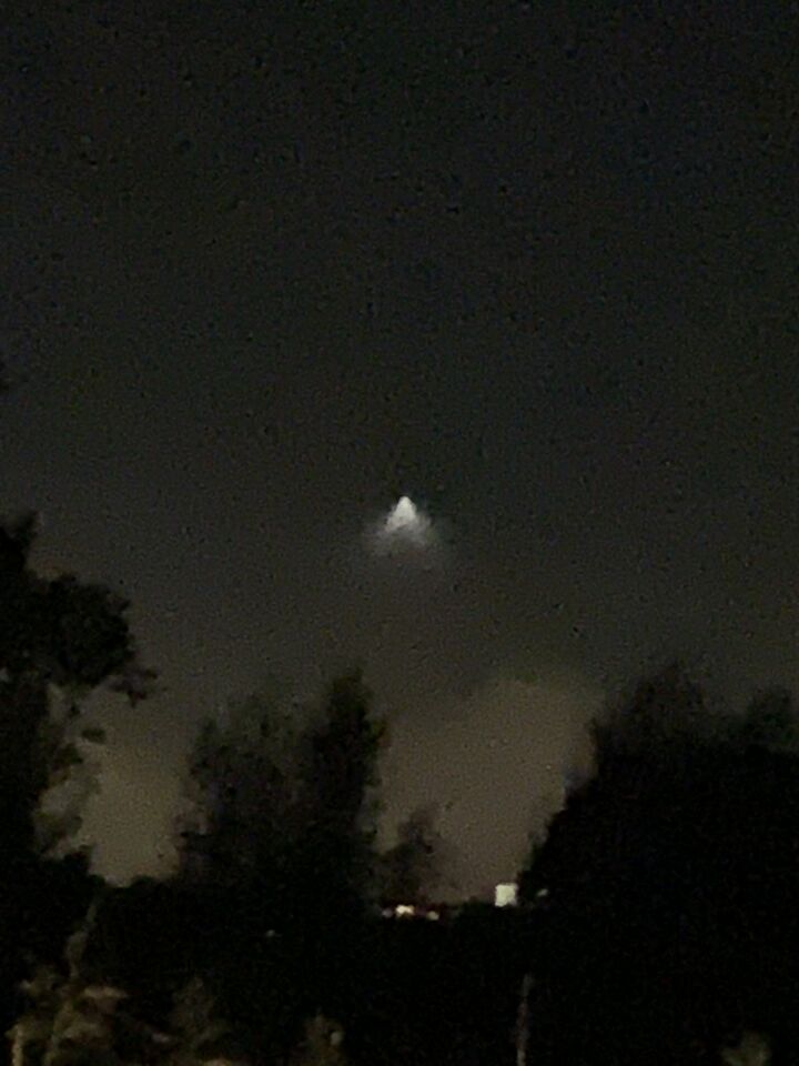 V vorm van licht foto