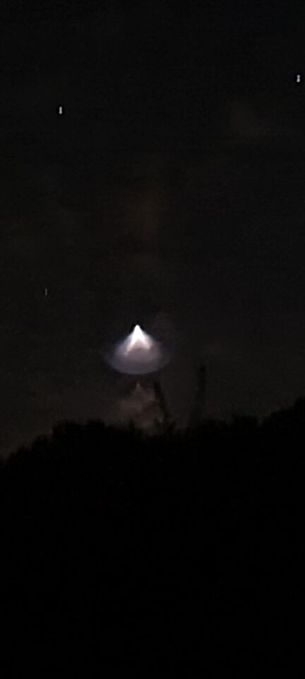 Lichtbol die licht schijnt foto