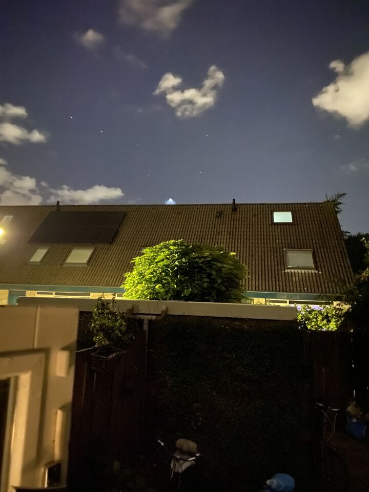 Driehoekig licht foto