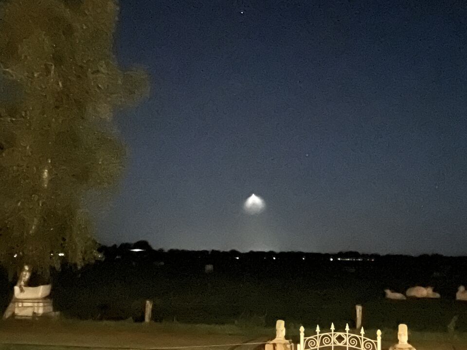 Naar beneden schijnend licht dat naar het noorden gaat foto