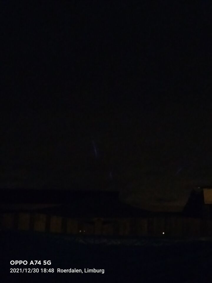 Fel blauwe strepen foto
