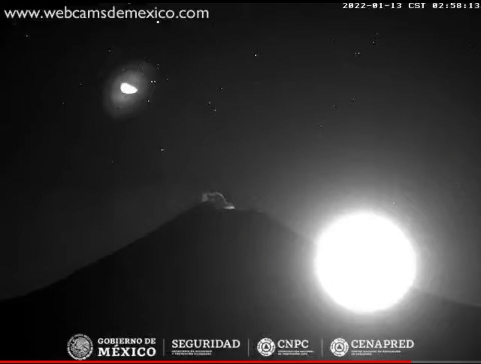 Zeer vreemd fenomeen op live feed gespot foto