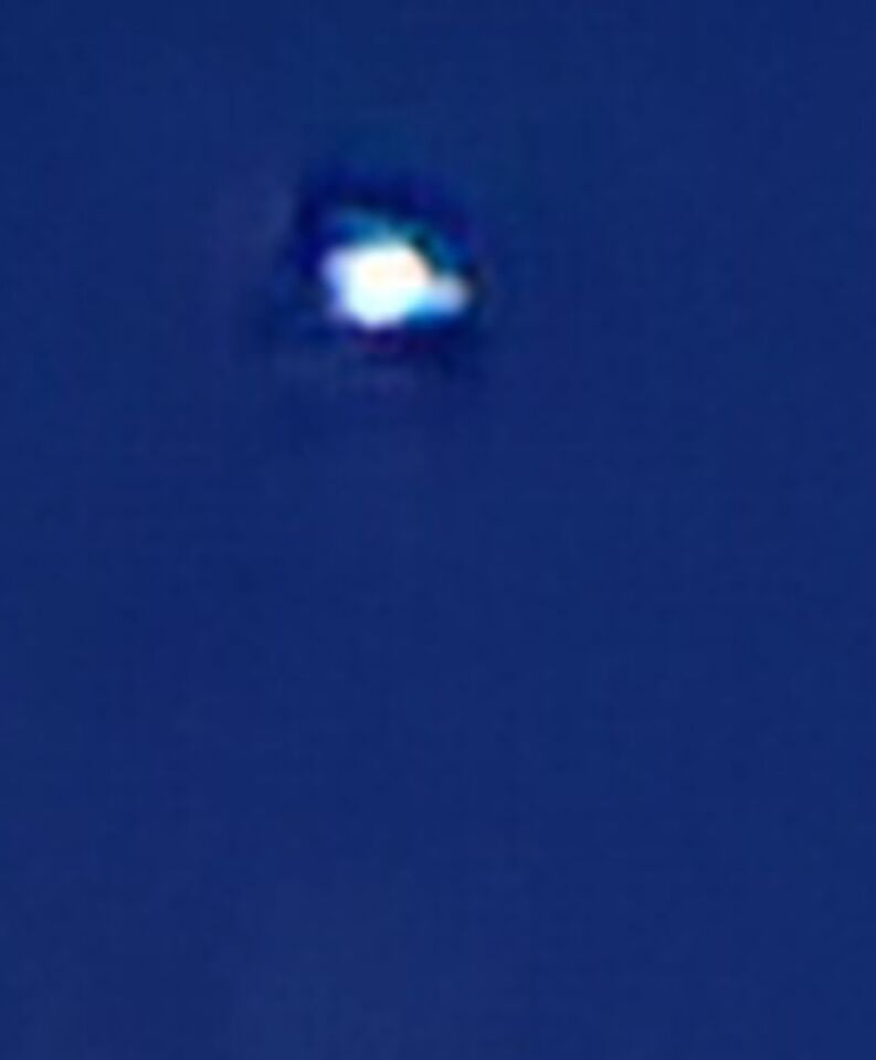 Iets gezien in de lucht foto