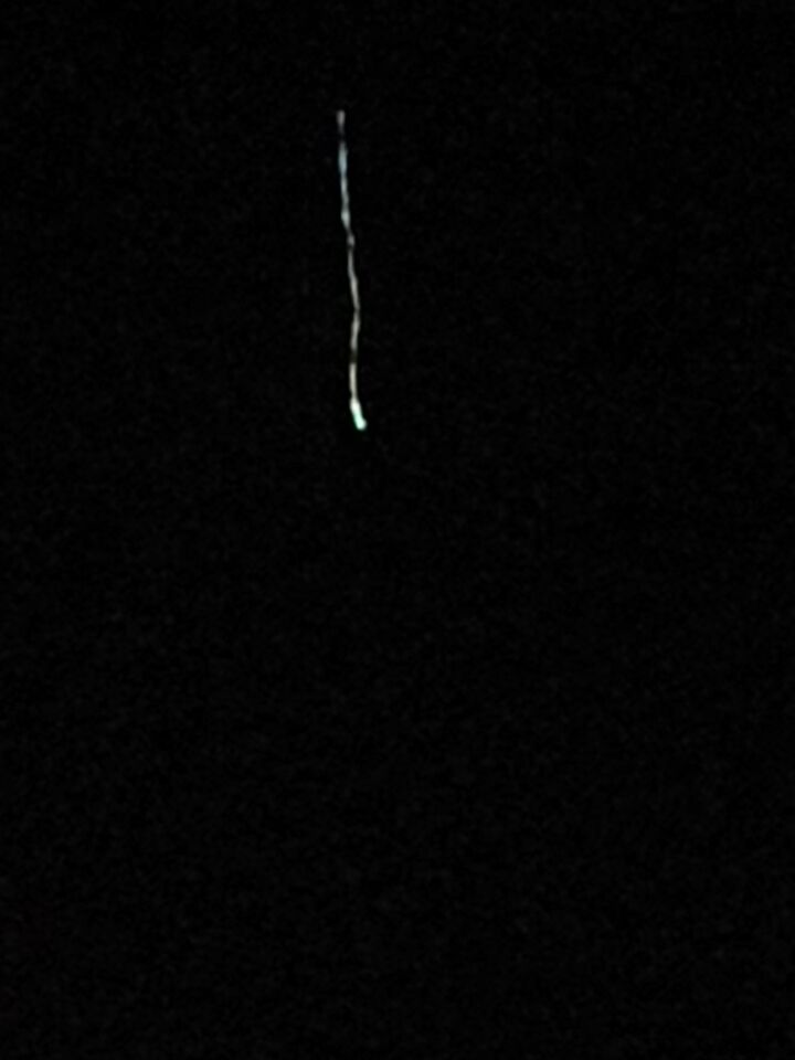 Pulserend licht blauw wit groen oranje foto