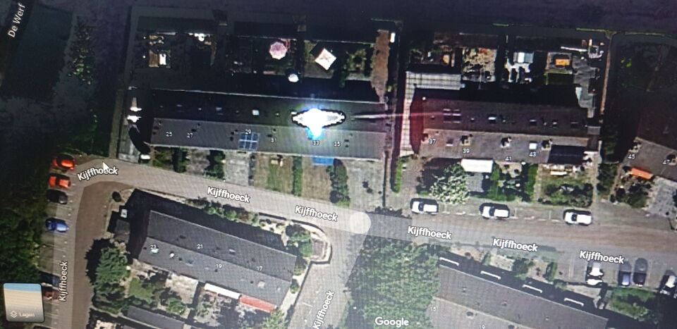 51.82809081914326. Op google maps zichtbare UFO te zien (sateliet kaart) foto