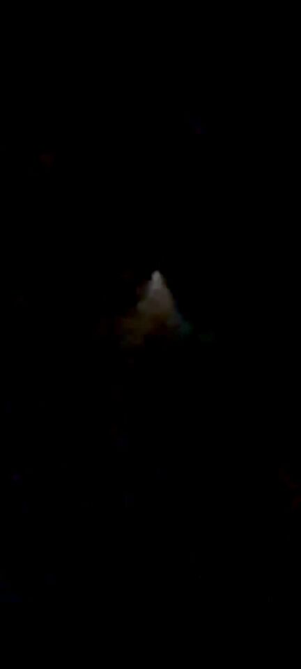 Sigaar wat licht naar beneden schijnt en beweegt foto