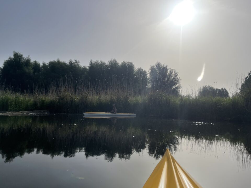 Vandaag met mijn broer wezen kanovaren en nam wat foto’s Ik wist niet wat … foto