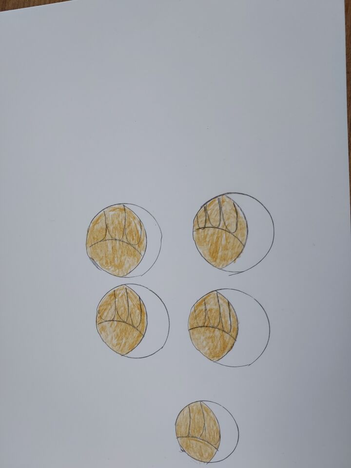 Zwerm bolletjes die over mekaar heen vlogen zowel verticaal als horizontaal foto