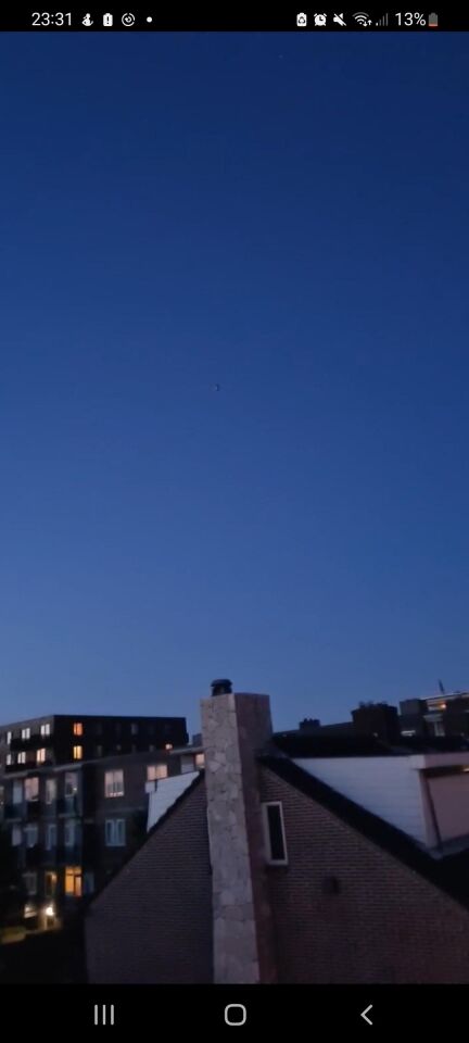 Together with a friend we saw two round, metalic object moving fast against wind foto