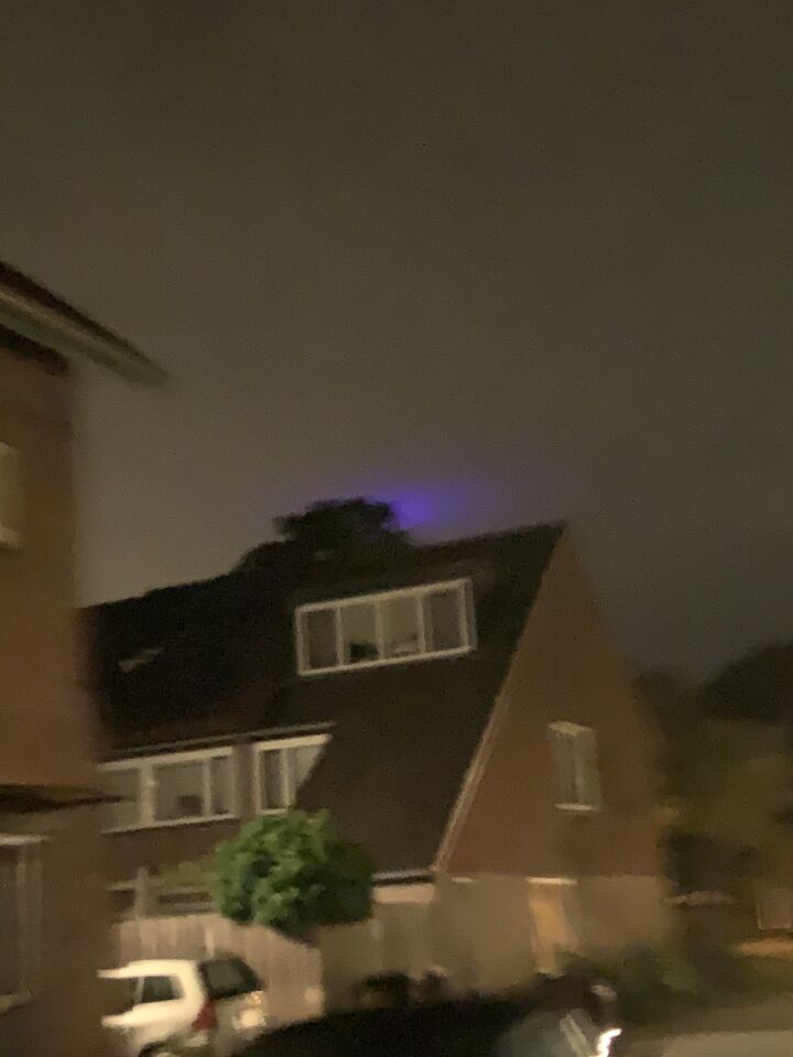 Paar blauw foto