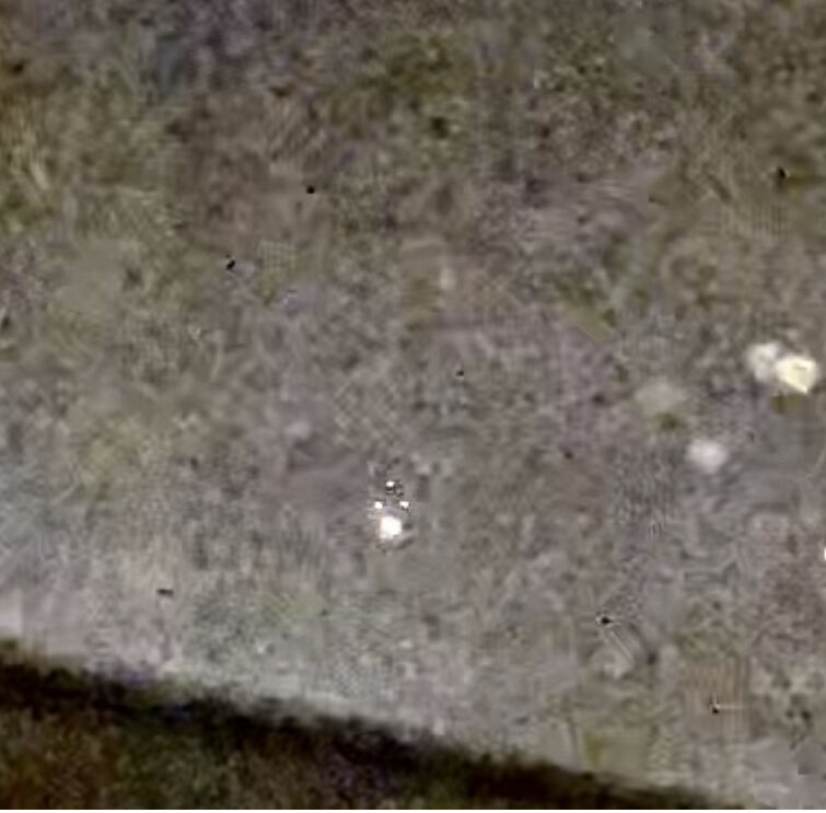 UFO ruimteschip duidelijk op de foto en video. foto