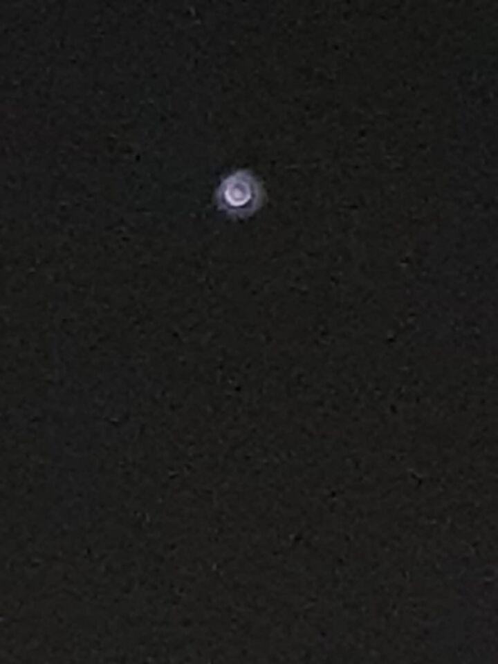 Knipperende Lichtbal / ster? foto