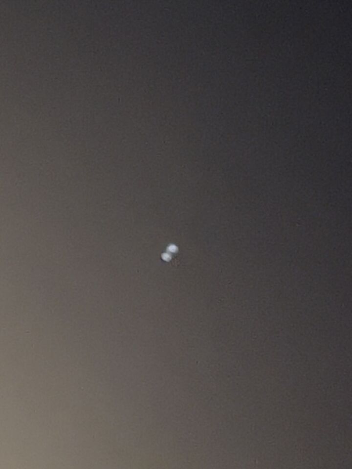 Lijkt een ster wat beweegt foto