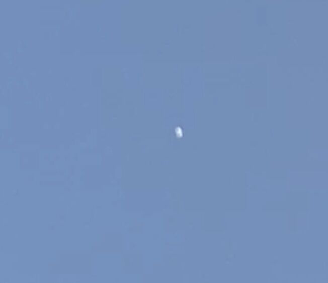 Cirkel ring dat verandert van vorm waargenomen foto