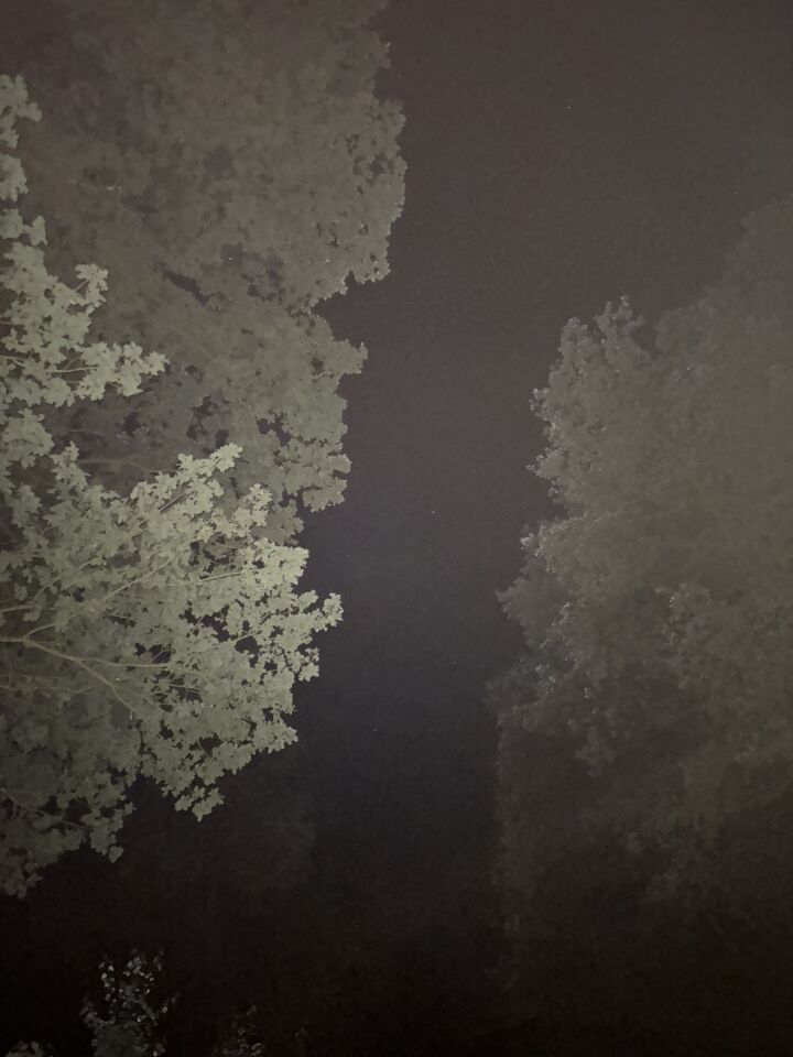 Er verscheen op een foto een object en de foto erna was die weg foto