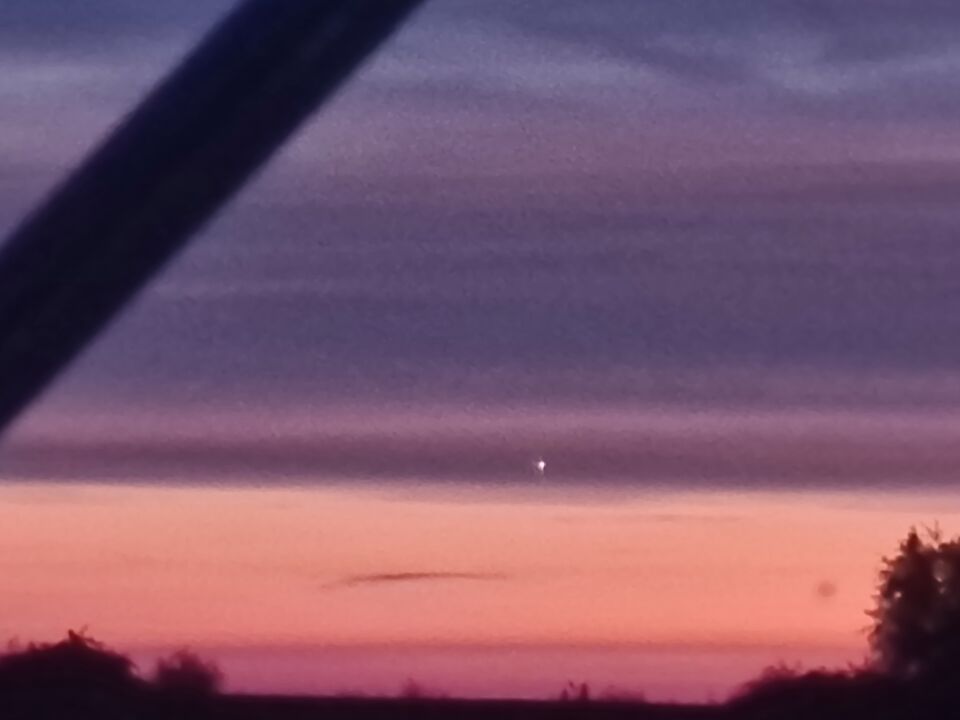 Lichtpuntje (3 verschillende). Komen en gaan foto