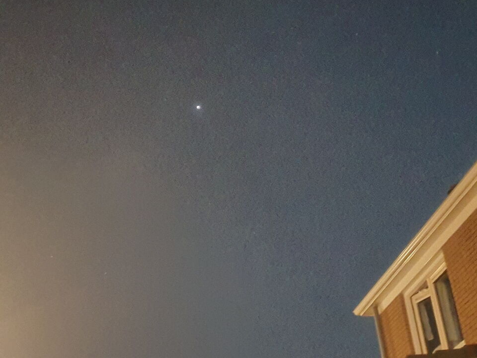 Licht gevende bol heb het gefilmd foto