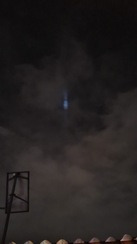 Blauw licht foto
