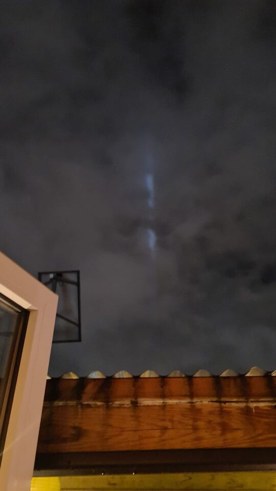 Blauw licht foto