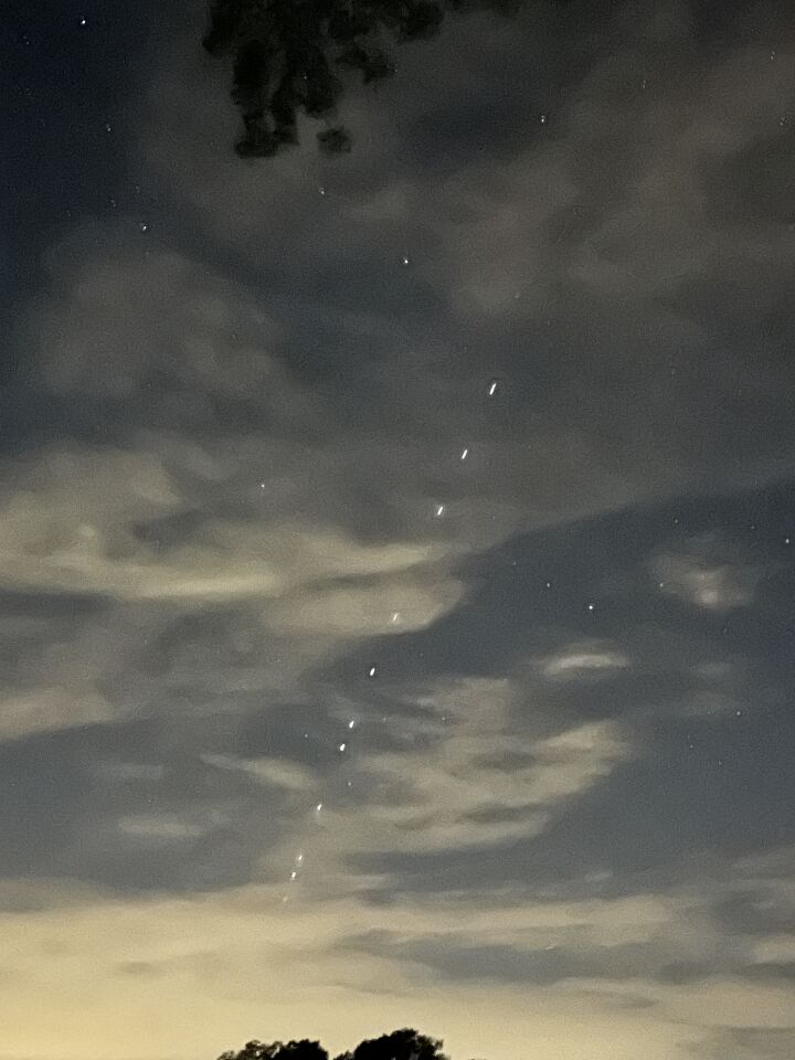 Rij lichten foto