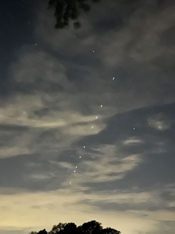 Rij lichten foto