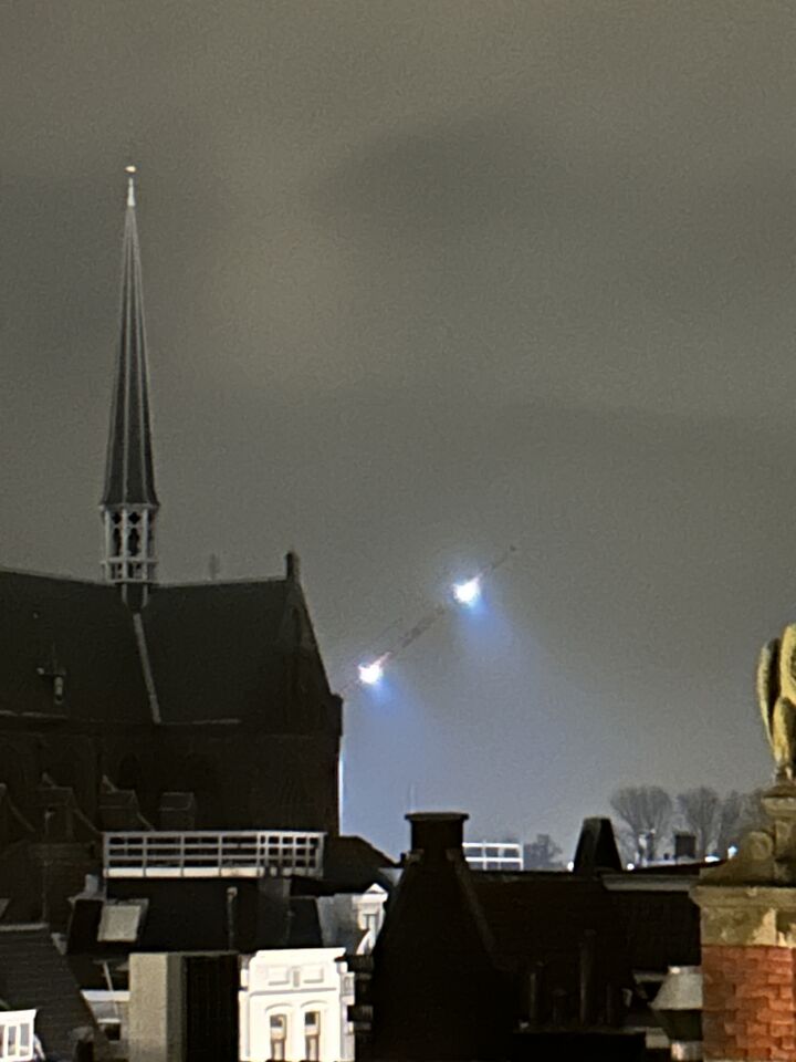 2 felle lichtbollen foto