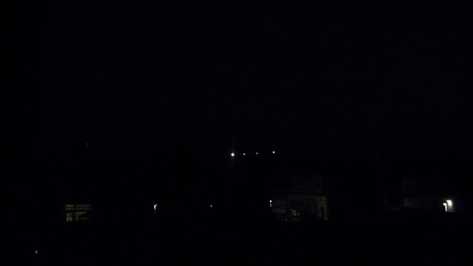 Vier bewegende lichten foto