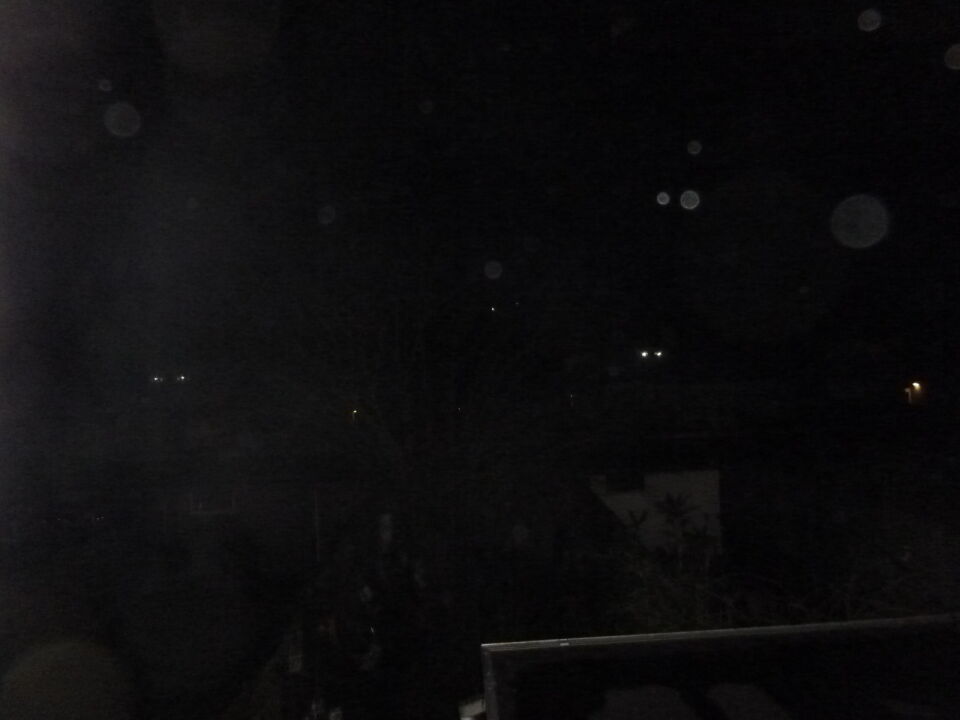 Vier bewegende lichten foto