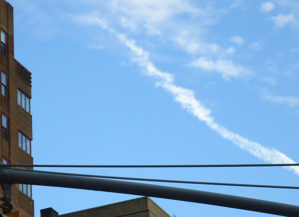 Object waargenomen in New York op 28 juli 2012 foto