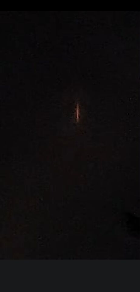 Oranje rood licht foto