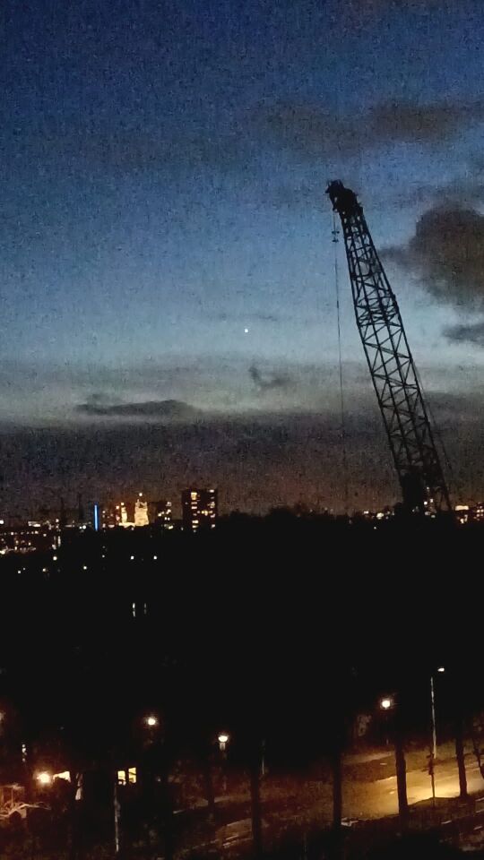 Hing boven amsterdam foto