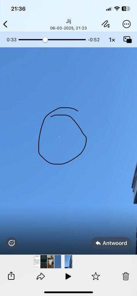 Snel bewegend object foto