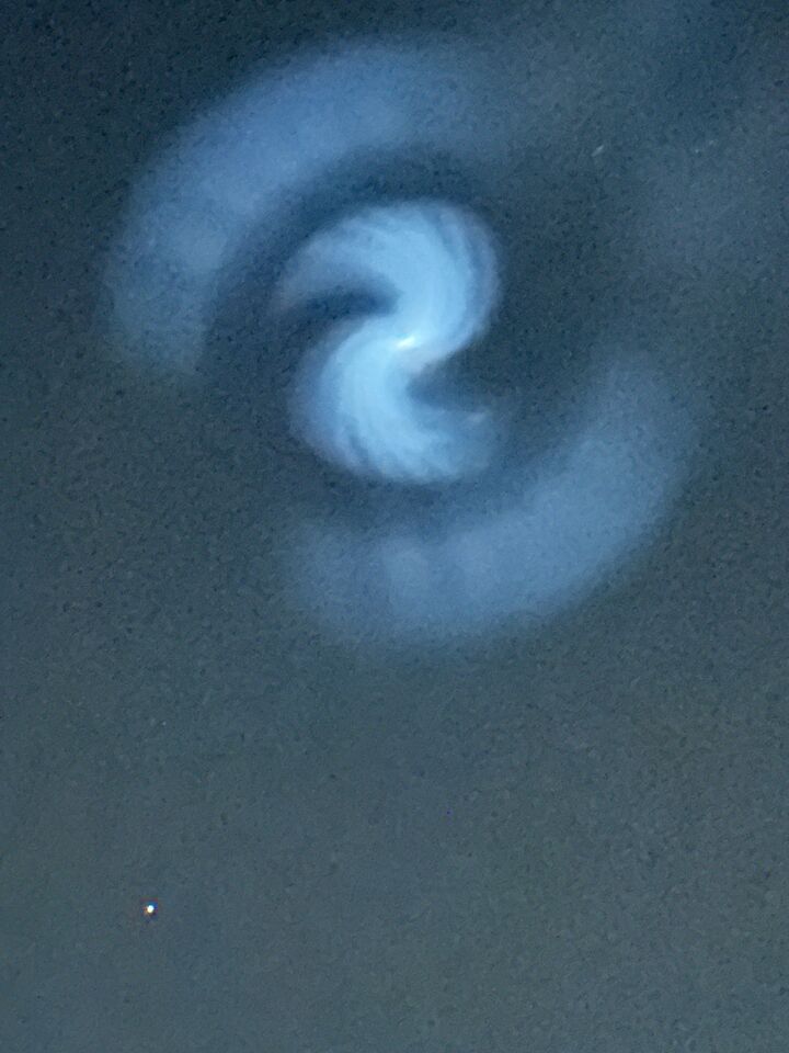 Ovaal object wat een licht vorm creëerde foto