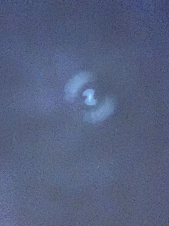 Ovaal object wat een licht vorm creëerde foto
