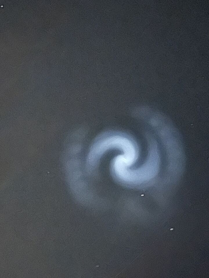 Spiraalvormige verschijnsel foto