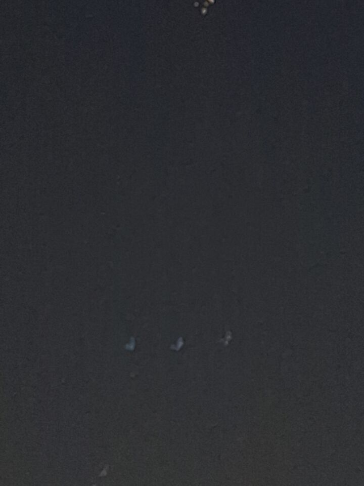 3 flikkerende lichtbollen op 1 rij foto